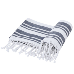 Set bolsa de playa, neceser y pareo a juego de algodón 180g/m² sexta vista