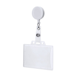 Lanyard extensible con portatarjetas rígido y cuerda de 70cm segunda vista