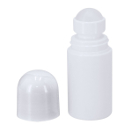 Desodorante roll-on con tapón de rosca y aroma a musk 60ml color blanco tecera vista