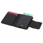 Tarjetero con protección RFID y cierre magnético para 10 tarjetas tercera vista