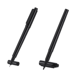 Libreta con pizarra y soporte de piel sintética con hojas a rayas A5 tercera vista