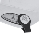 Marcador nivelador de golf con clip magnético compacto cuarta vista