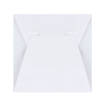 Preservativo de látex en estuche individual para impresión color blanco primera vista