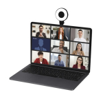 Anillo de luz LED con acople magnético a móvil u ordenador quinta vista