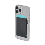 Tarjetero de aluminio con soporte magnético y bloqueo RFID cuarta vista