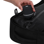 Mochila cuero sintético con bomba de vacío y compartimento extensible séptima vista