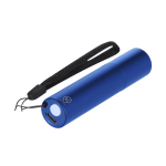 Linterna de aluminio reciclado con zoom y batería recargable tercera vista