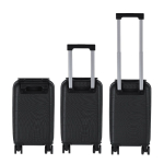 Trolley de plástico rígido con ruedas extraíbles para cabina sexta vista