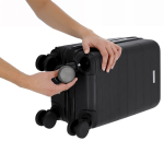 Trolley de plástico rígido con ruedas extraíbles para cabina novena vista