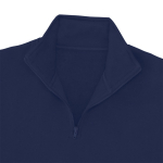 Sudadera unisex con media cremallera de felpa perchada 280g/m² sexta vista