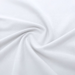 Polo blanca para adultos manga corta de algodón piqué 180g/m² cuarta vista