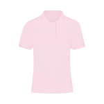 Polo de mujer manga corta 100% algodón piqué de varios colores 180g/m² color rosa primera vista