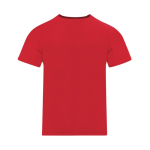 Camiseta técnica infantil de poliéster manga corta 135g/m² color rojo primera vista