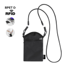 Bandolera de RPET con protección RFID y cinta con función de cable