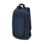 Mochila corporativa de piel sintética con cierre de cremallera segunda vista