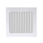 Lápices de madera blancos en caja de 12 para grabado digital color blanco primera vista