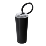 Vaso térmico de acero inoxidable reciclado con pajita 700ml tercera vista