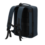 Mochila extensible cuero sintético para portátil con entrada USB 15” tercera vista