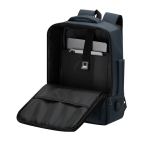 Mochila extensible cuero sintético para portátil con entrada USB 15” sexta vista