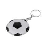 Llavero en forma de balón de fútbol en cuero sintético segunda vista