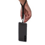 Muñequera para smartphone de poliéster con ajuste en varios colores tercera vista