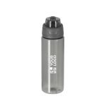 Botella translúcida con doble sistema de bebida y asa plegable 750ml vista principal