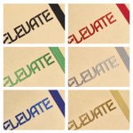 Libreta de cartón reciclado de tapa rígida hojas a rayas A5 quinta vista