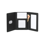 Tarjetero de piel sintética reciclada con fijación y cierre magnético séptima vista