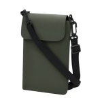 Bandolera de piel sintética con cierre de velcro y cinta ajustable segunda vista