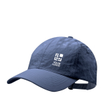 Gorra de nylon de 6 paneles con cierre ajustable de hebilla metálica vista principal