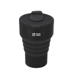 Vaso plegable de silicona con tapa y boquilla deslizante 350ml vista principal