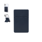 Tarjetero con soporte magnético para smartphone con acabado mate