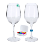 Identificador de copas con 12 marcadores de silicona en varios colores quinta vista