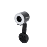 Anillo de luz ventilador de plástico ABS con soporte para móvil 500mAh vista principal
