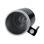 Taza mezcladora de acero inoxidable con tapa deslizante 400ml cuarta vista