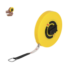 Cinta métrica con manivela y escala en cm y pulgadas 15M