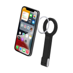 Soporte magnético para móvil plegable con mosquetón y altura ajustable tercera vista