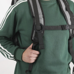 Soporte magnético para móvil plegable con mosquetón y altura ajustable vista de ambiente