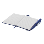 Bloc de notas de tapa sitética con bolígrafo a juego A7 quinta vista