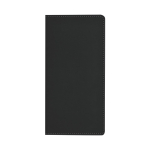 Libreta con tapa rígida y bolsillo en el interior hojas a rayas A5 color negro primera vista