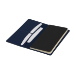 Libreta con tapa rígida y bolsillo en el interior hojas a rayas A5 segunda vista