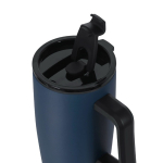 Vaso térmico de acero inoxidable con doble sistema de bebida 1.2L sexta vista