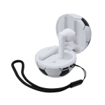 Auriculares en estuche con forma de balón con asa de transporte segunda vista