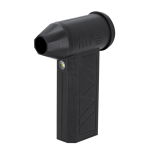 Soplador aspirador portátil de plástico con batería recargable segunda vista