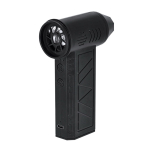 Soplador aspirador portátil de plástico con batería recargable tercera vista