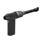 Soplador aspirador portátil de plástico con batería recargable cuarta vista