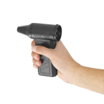 Soplador aspirador portátil de plástico con batería recargable quinta vista