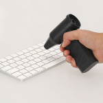 Soplador aspirador portátil de plástico con batería recargable