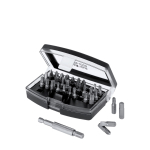 Set de herramientas con estuche de plástico y puntas magnéticas vista principal