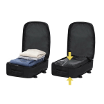 Mochila de nylon al vacío extensible con bomba integrada séptima vista